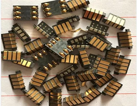 镀金触点端子边角料回收