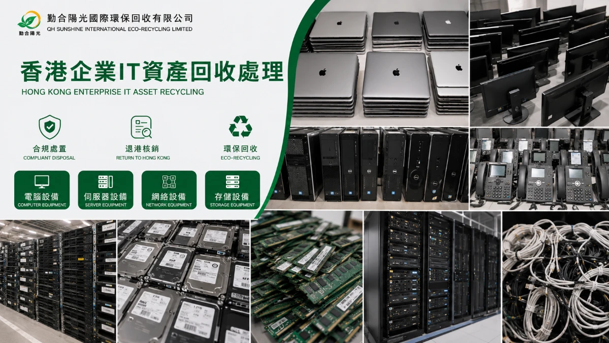 香港企业IT资产回收处理