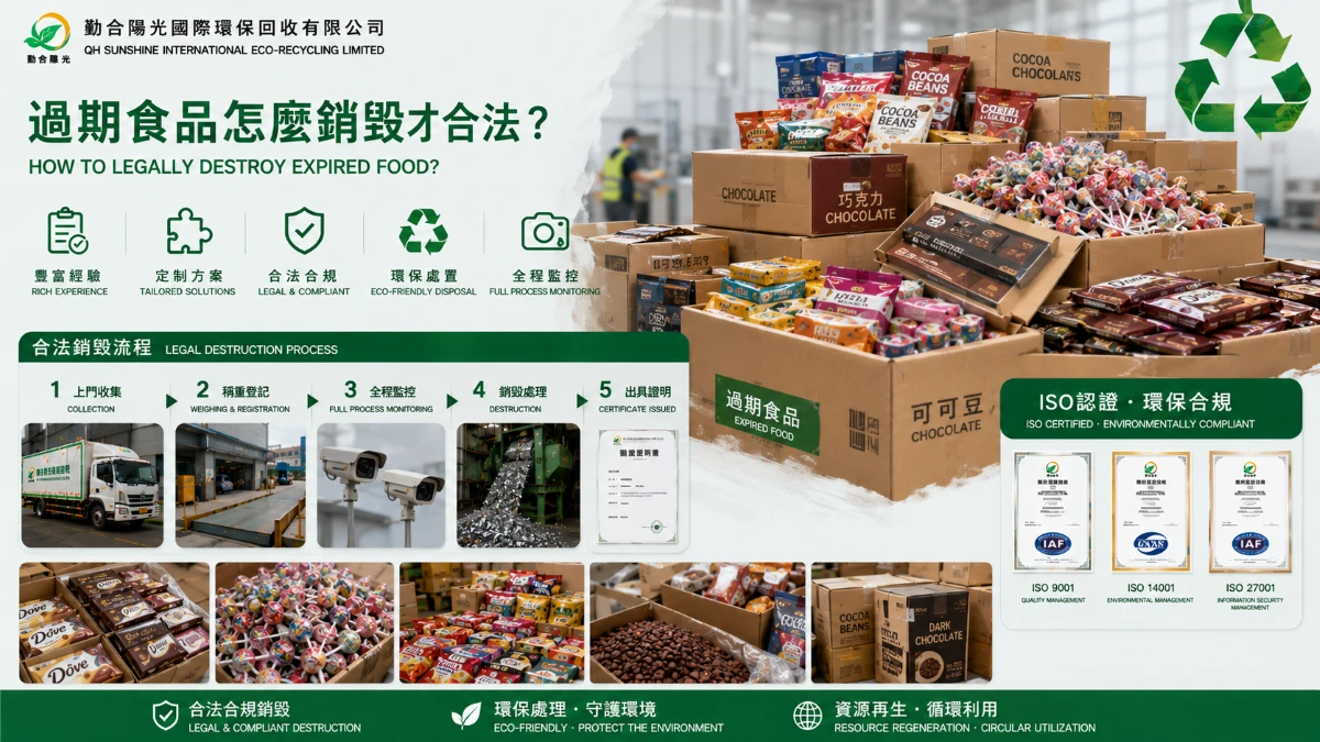 香港过期食品环保销毁
